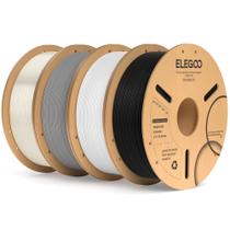 Pacote de filamento de impressora 3D ELEGOO PLA Plus de 1,75 mm e 4 kg Pacote de filamento de impressora 3D ELEGOO PLA Plus de 1,75 mm e 4 kg