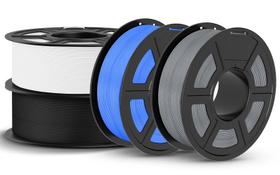 Pacote de filamento de impressora 3D JAYO PLA de 1,75 mm e 4,4 kg (pacote com 4)