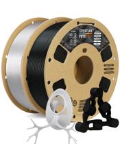 Pacote de filamento de impressora 3D OVERTURE PETG 1,75 mm e 2 kg Pacote de filamento de impressora 3D OVERTURE PETG 1,75 mm e 2 kg