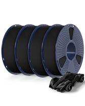 Pacote de filamento de impressora 3D SUNLU de alta velocidade PETG 1,75 mm e 4 kg