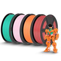 Pacote de filamento de impressora 3D TECBEARS de alta velocidade PLA de 1,75 mm