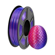 Pacote De Filamento De Seda De Duas Cores 1kg Filamento Para Impressora 3D Textura Brilhante Bobina