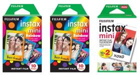 Pacote de filmes Fujifilm Instax Mini Dual Style 40 Photos