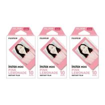 Pacote de filmes Fujifilm Instax Mini Pink Lemonade 10 Shots
