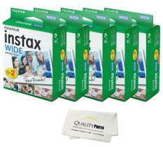 Pacote de filmes Fujifilm instax Wide, pacote com 10 (100 exposições)