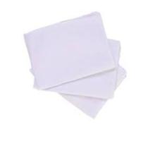 Pacote de flanela brana c/12 unidades 28x38