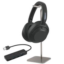 Pacote de fones de ouvido Sony WHULT900N ULT com cancelamento de ruído preto
