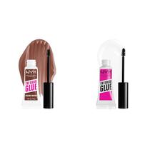 Pacote de géis para sobrancelhas NYX Brow Glue Extreme Hold tinted & Clear Pacote de géis para sobrancelhas NYX Brow Glue Extreme Hold tinted & Clear