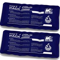 Pacote de gelo em gel flexível TrekProof para alívio da dor pacote com 2