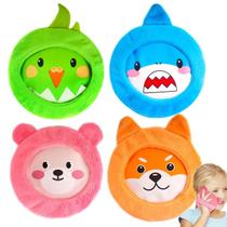 Pacote de gelo NEWGO Kids Hot Cold com mangas de pelúcia, pacote com 4