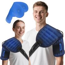Pacote de gelo para ombro com embalagem de gel de compressão