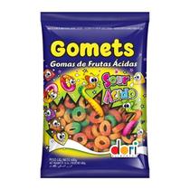 Pacote de Gomets Goma Anel Ácido Sabor de Frutas 600g Pacote de Gomets Goma Anel Ácido Sabor de Frutas 600g
