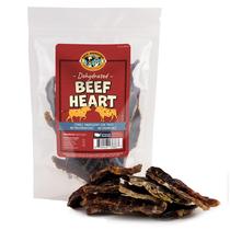 Pacote de guloseimas para cães, carne seca desidratada com coração de boi, 100g