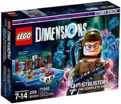 Pacote de histórias de brinquedo LEGO Dimensions Ghostbusters com Abby Yates