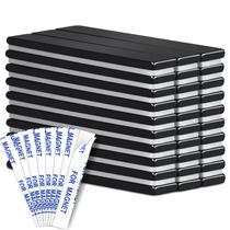 Pacote de ímãs de neodímio MIKEDE 30 60x10x3mm com adesivo