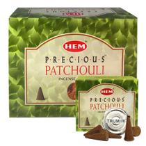 Pacote de incenso TRUMIRI Precious Patchouli com suporte para queimador