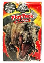 Pacote de jogo Bendon Jurassic World com livro de colorir, giz de cera e adesivos