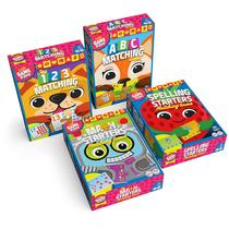 Pacote de jogos de quebra-cabeça Spin Master Match and Learn Kids 3+