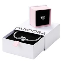 Pacote de joias: pulseira de prata esterlina PANDORA Moments