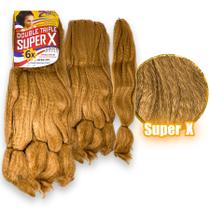 Pacote de Jumbo Super X Cabelos p/ Tranças e penteados Afro