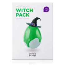 Pacote de lama SKIN1004 Witch Pack, chá verde, 15 g x 8 pacotes