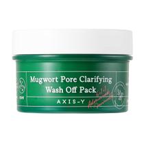 Pacote de lavagem AXIS-Y Mugwort Pore Clarifying 100mL vegano