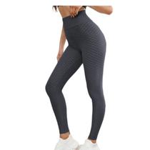 Pacote de leggings com 3 elastanos esportivos texturizados para mulheres
