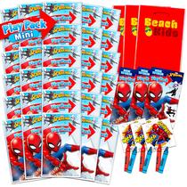 Pacote de lembrancinhas da Marvel Shop Spiderman com livros para colorir Pacote de lembrancinhas da Marvel Shop Spiderman com livros para colorir