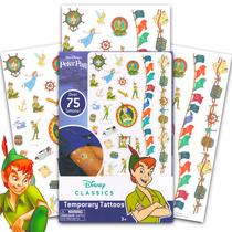 Pacote de lembrancinhas de festa Disney Peter Pan Tattoos 75 Temporary Pacote de lembrancinhas de festa Disney Peter Pan Tattoos 75 Temporary