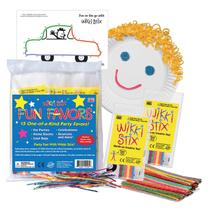 Pacote de lembrancinhas de festa Wikki Stix Party Favor Pack com 15