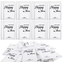 Pacote de lenços Ocmoiy Happy Tears, pacote com 100 lembrancinhas de casamento Pacote de lenços Ocmoiy Happy Tears, pacote com 100 lembrancinhas de casamento