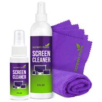 Pacote de limpeza de tela em spray e panos de microfibra Screen Mom