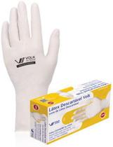 Pacote De Luvas De Látex Cirúrgica Com 100 Unidades