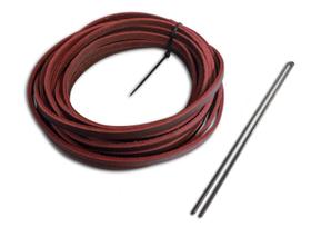 Pacote de luvas Re-Lace Rawlings Baseball/Softball Maroon