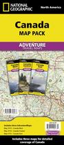 Pacote de Mapas do Canadá Conjunto National Geographic de Mapas de Aventura Pacote de Mapas do Canadá Conjunto National Geographic de Mapas de Aventura