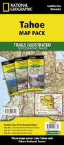 Pacote de Mapas National Geographic Tahoe Trails Illustrated Pacote de Mapas National Geographic Tahoe Trails Illustrated