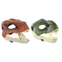 Pacote de máscaras Jurassic World Legacy Velociraptor e T-Rex