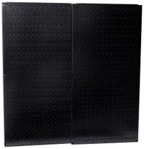 Pacote de metal preto Pegboard Wall Control 30-P-3232B (2)