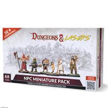 Pacote de miniaturas Dungeons & Lasers NPC DND 68, estatuetas de 28 mm Pacote de miniaturas Dungeons & Lasers NPC DND 68, estatuetas de 28 mm