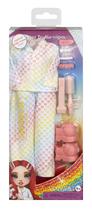Pacote de moda Rainbow High Sleepover com roupa de pijama completa para crianças de 4 a 12 anos Pacote de moda Rainbow High Sleepover com roupa de pijama completa para crianças de 4 a 12 anos