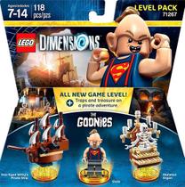 Pacote de níveis Toy Lego Dimensions Goonies com Sloth, Chunk