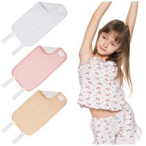 Pacote de óleo de rícino Wrap Preboun para crianças, orgânico, 3 unidades Pacote de óleo de rícino Wrap Preboun para crianças, orgânico, 3 unidades