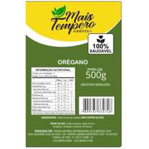 Pacote De Orégano 500g Tempero Praticidade Qualidade Premium - Mais Tempero
