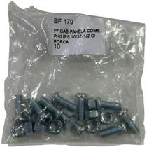 Pacote De Parafuso Do Paralama C/ Philips 10/32 X 1/2 10 Un