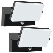 Pacote de parede LED Light rosykite 40W Sensor de movimento giratório de 360