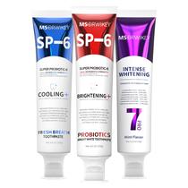 Pacote de pasta de dentes MSDRWIKEY SP-6 Whitening & Fresh Breath