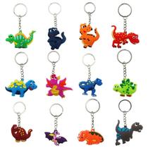 Pacote De Pingente De Chaveiro De Dinossauro Para Crianças, Festa De Aniversário, Casamento, Jardim