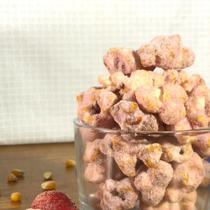 Pacote de Pipoca Ok! Gourmet de Morango 50g Pacote de Pipoca Ok! Gourmet de Morango 50g