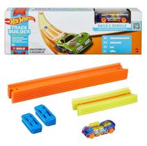 Pacote de Pista Basica + Carrinho - Track Builder Unlimited - Hot Wheels - Mattel