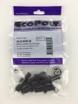 Pacote de plástico PEX Coupling Flair-It Ecopoly 32853 1/2 x 3/8" com 5